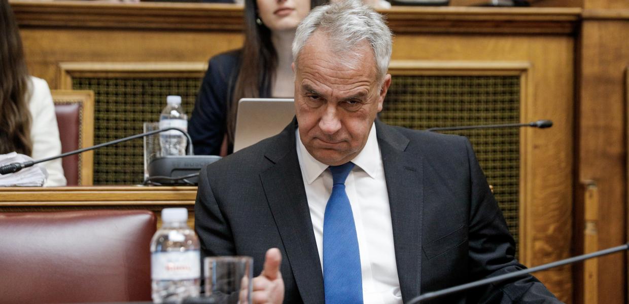 Ο Μάκης Βορίδης στη Βουλή
