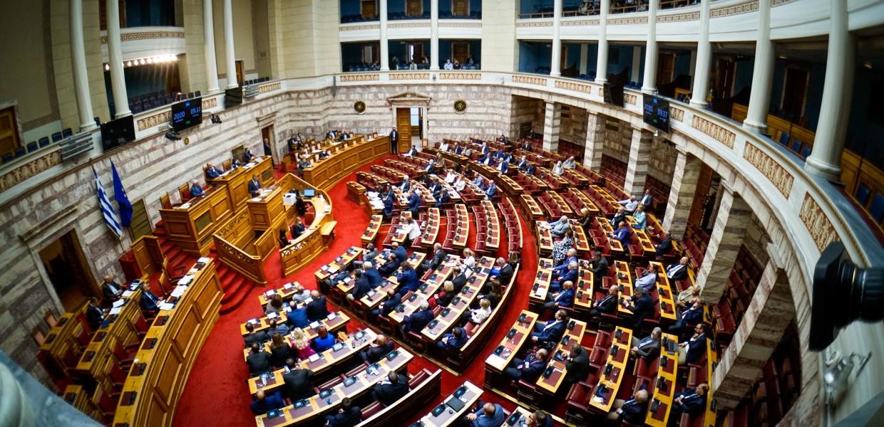 Η αίθουσα της Βουλής
