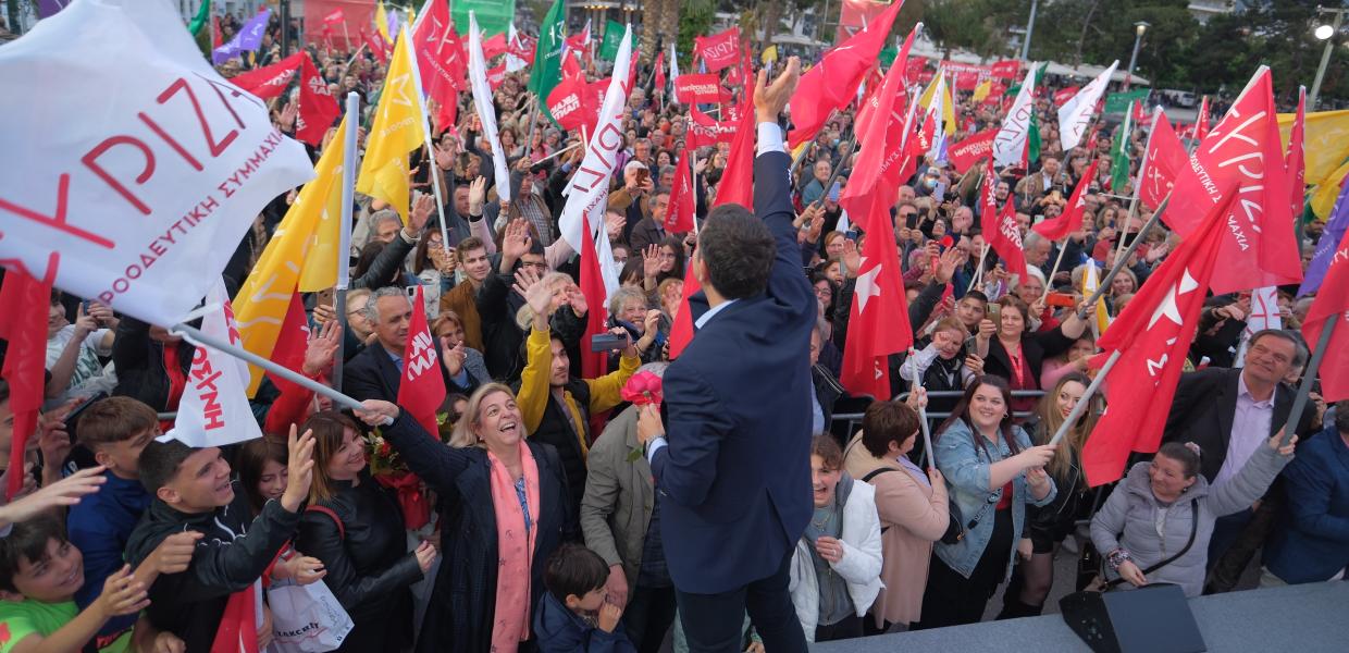 Ο Αλέξης Τσίπρας στον Βόλο