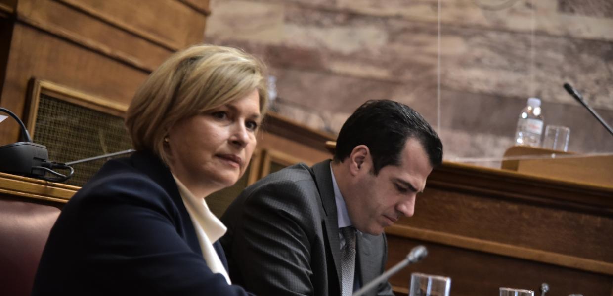 Η Μίνα Γκάγκα και ο Θάνος Πλεύρης