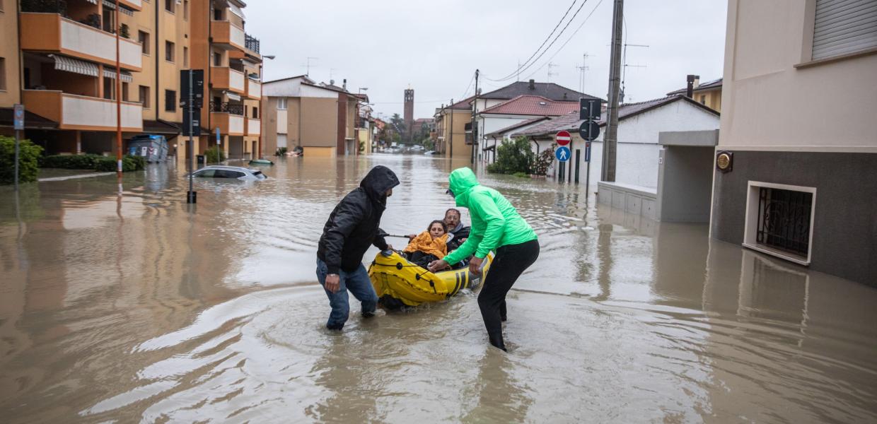 Ιταλία πλημμύρες