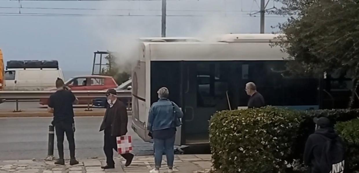 Καπνοί σε λεωφορείο