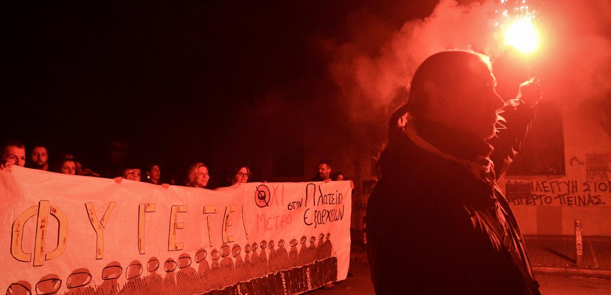 Όχι μετρό στην πλατεία Εξαρχείων