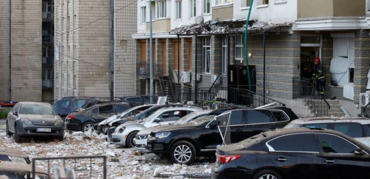 ΡΩΣΙΑ ΜΟΣΧΑ ΕΠΙΘΕΣΗ DRONE