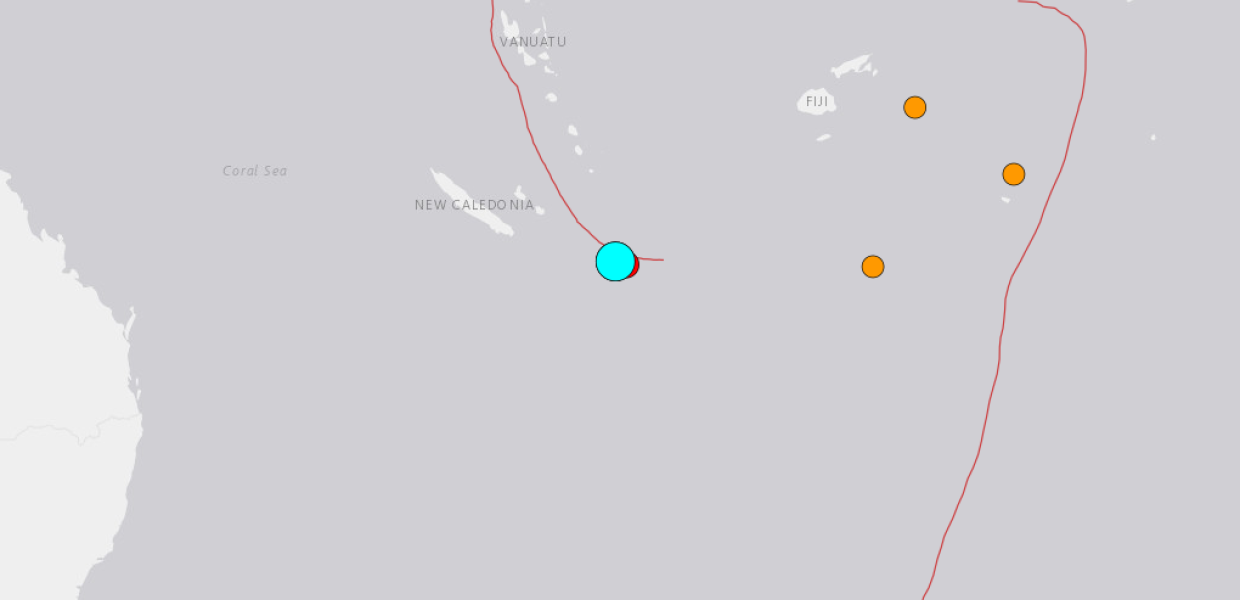 σεισμός Νέα Καληδονία