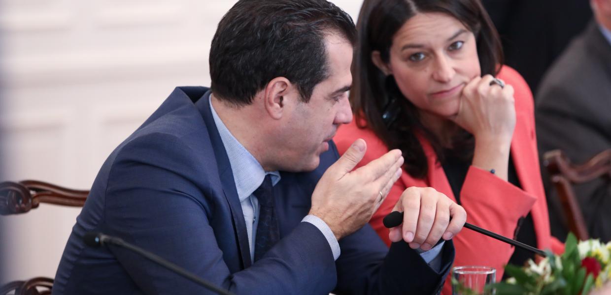 Θάνος Πλεύρης και Νίκη Κεραμέως