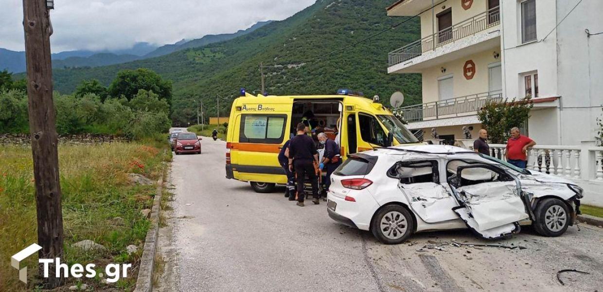 τροχαίο Καβάλα μετανάστες