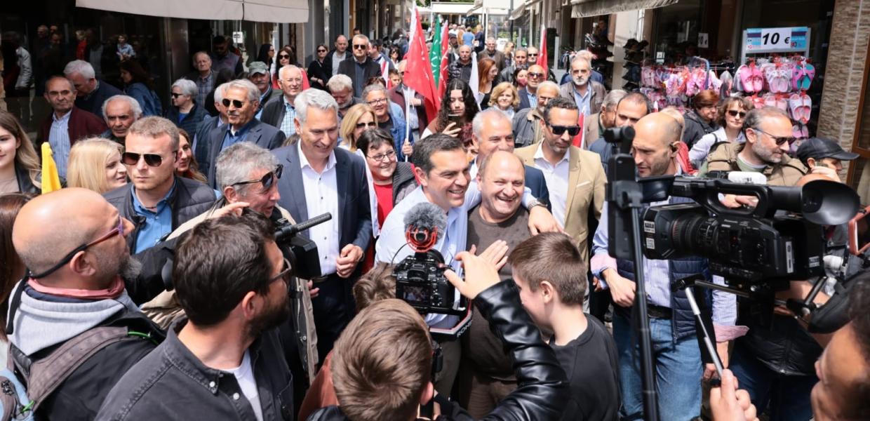 Ο Αλέξης Τσίπρας στα Γρεβενά
