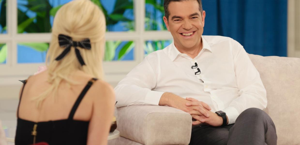 Αλέξης Τσίπρας Σκάι Φαίη Σκορδά
