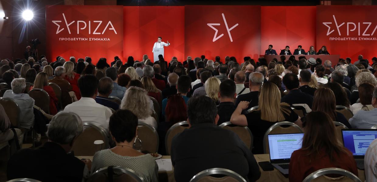 Ο Αλέξης Τσίπρας στην Κεντρική Επιτροπή