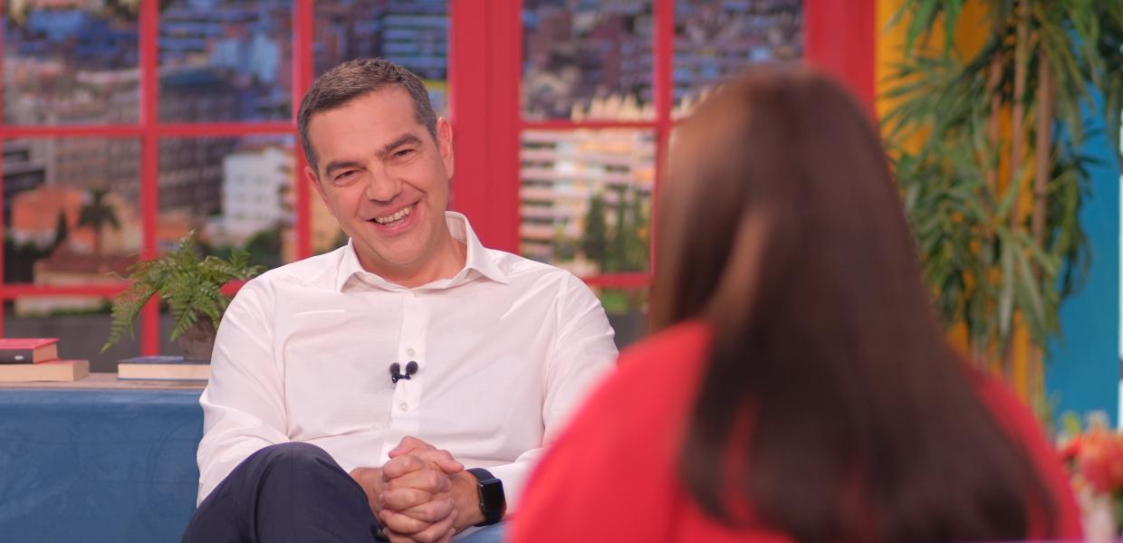 Αλέξης Τσίπρας Mega Δανάη Μπάρκα