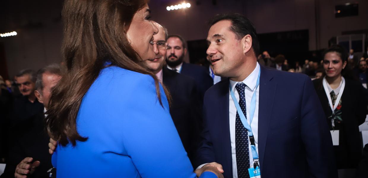 Η Ντόρα Μπακογιάννη και ο Άδωνις Γεωργιάδης