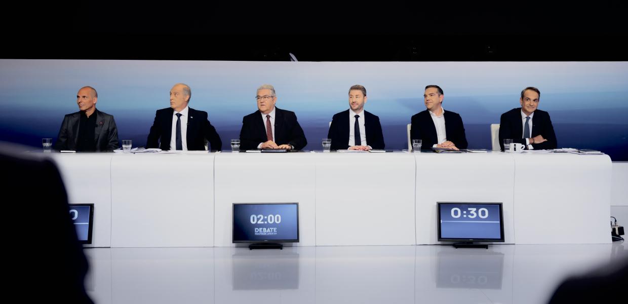 Debate πολιτικών αρχηγών