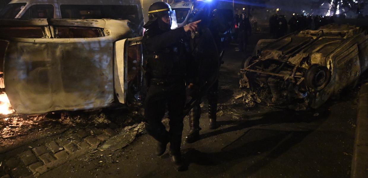 Αστυνομικοί στους δρόμους της Γαλλίας