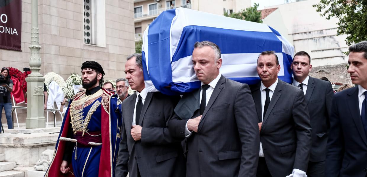 Κηδεία Γιάννη Μαρκόπουλου
