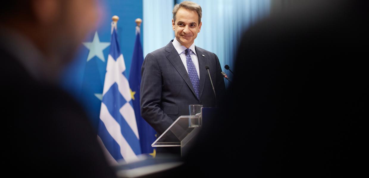Ο Κυριάκος Μητσοτάκης στη Σύνοδο Κορυφής