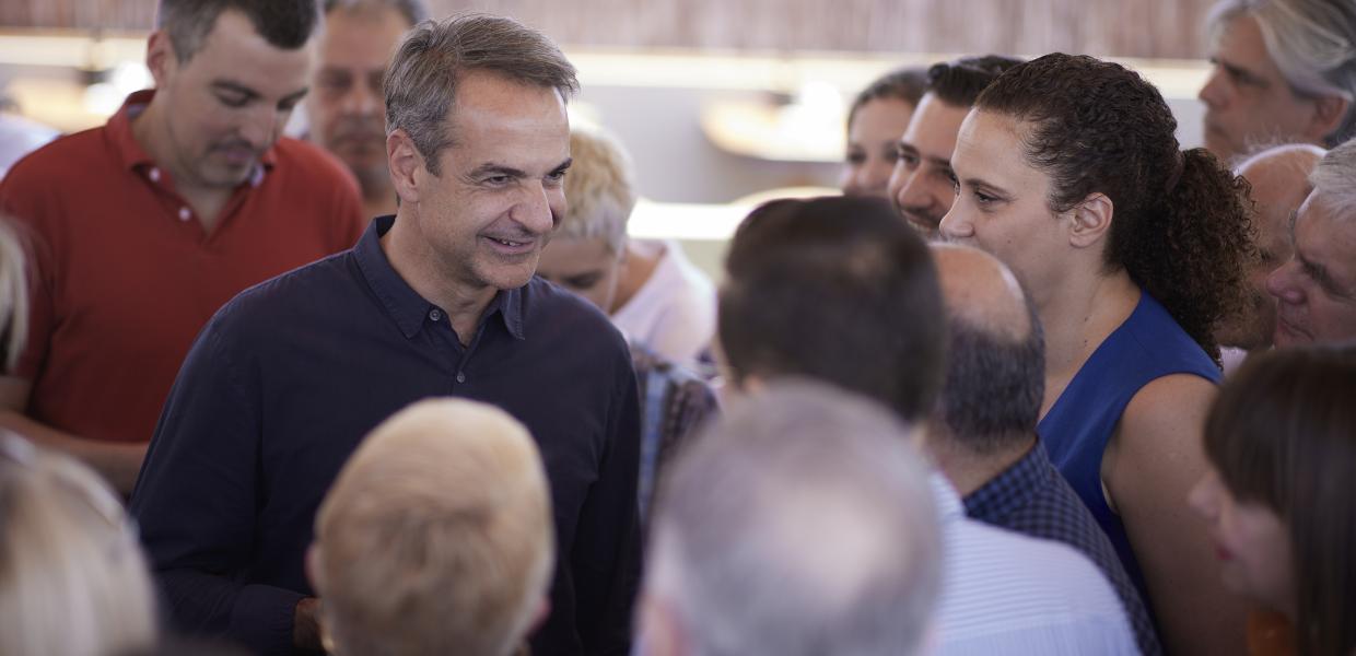 Μητσοτάκης δημοσιογράφοι