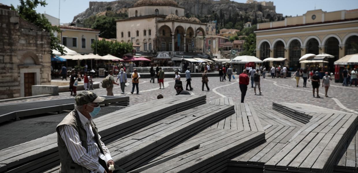 Άνθρωπος στο Μοναστηράκι