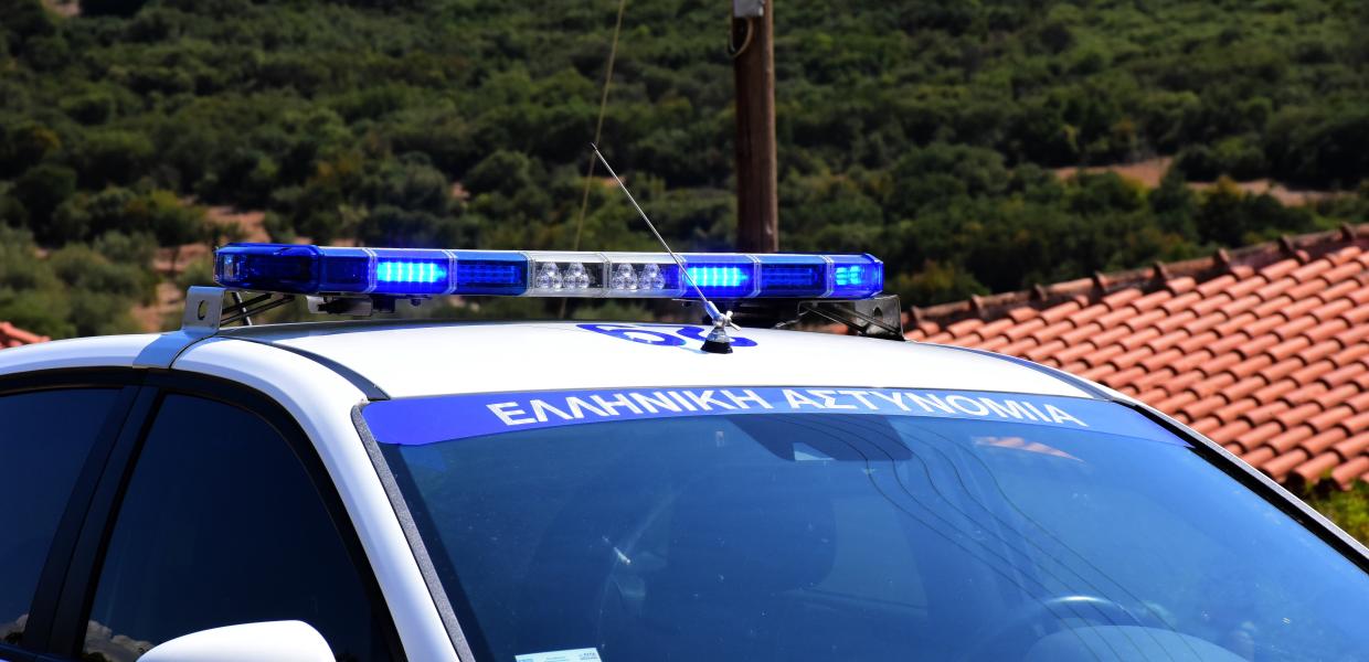 Περιπολικό στον δρόμο