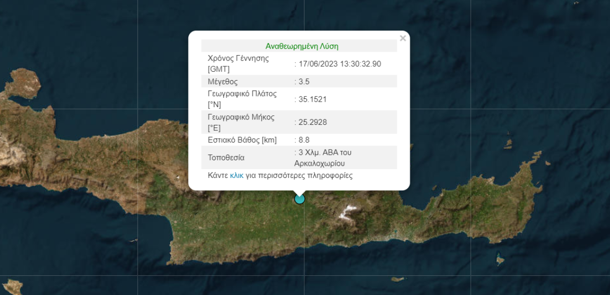 σεισμος