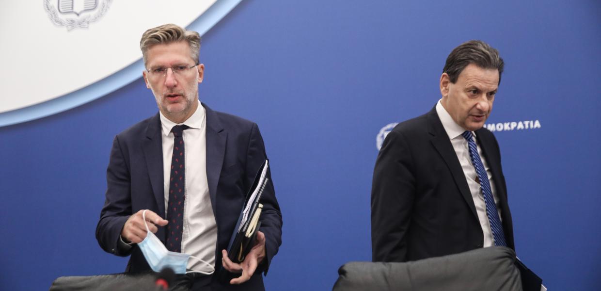 Άκης Σκέρτσος και Θεόδωρος Σκυλακάκης
