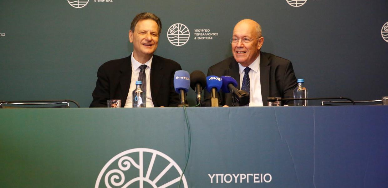 Ο Θεόδωρος Σκυλακάκης και o Παντελής Κάπρος