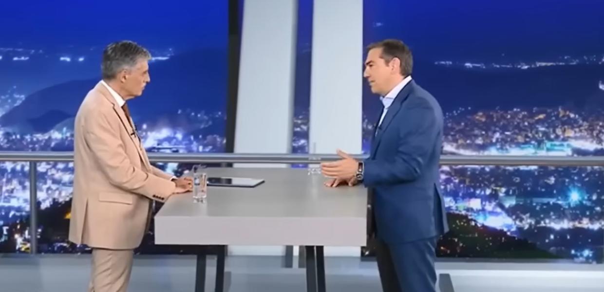 Ο Αλέξης Τσίπρας και ο Νίκος Ευαγγελάτος