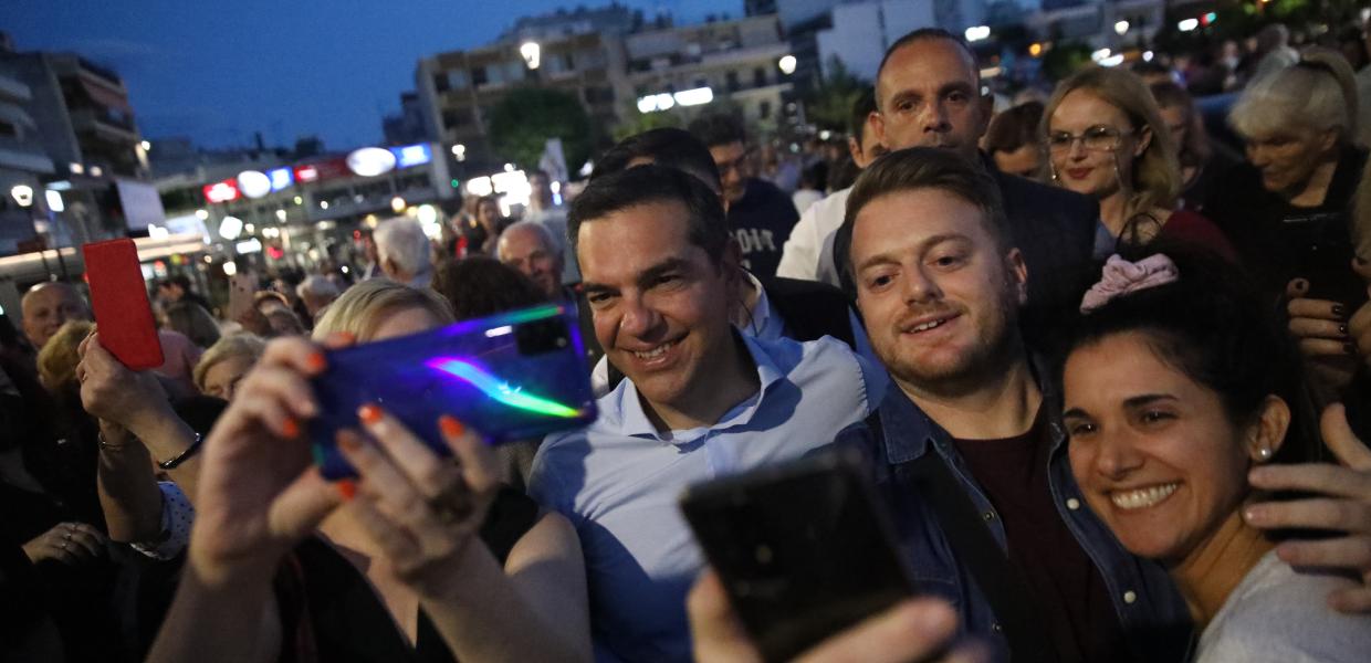 Ο Αλέξης Τσίπρας στον Κορυδαλλό