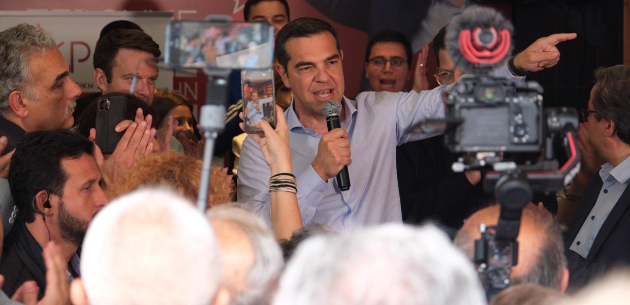 Ο Αλέξης Τσίπρας στη Βέροια