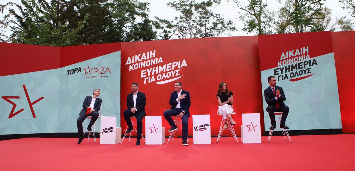 Ευκλείδης Τσακαλώτος, Διονύσης Τεμπονέρας, Αλέξης Τσίπρας Έφη Αχτσιόγλου, Αλέξης Χαρίτσης