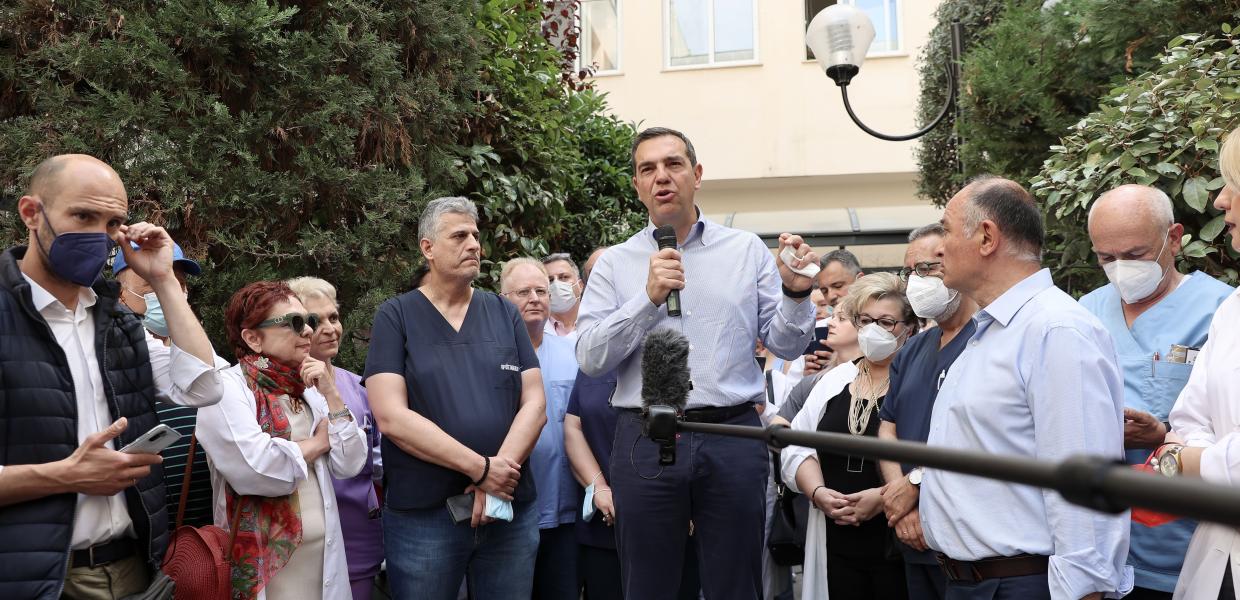 Αλέξης Τσίπρας Λαϊκό νοσοκομείο