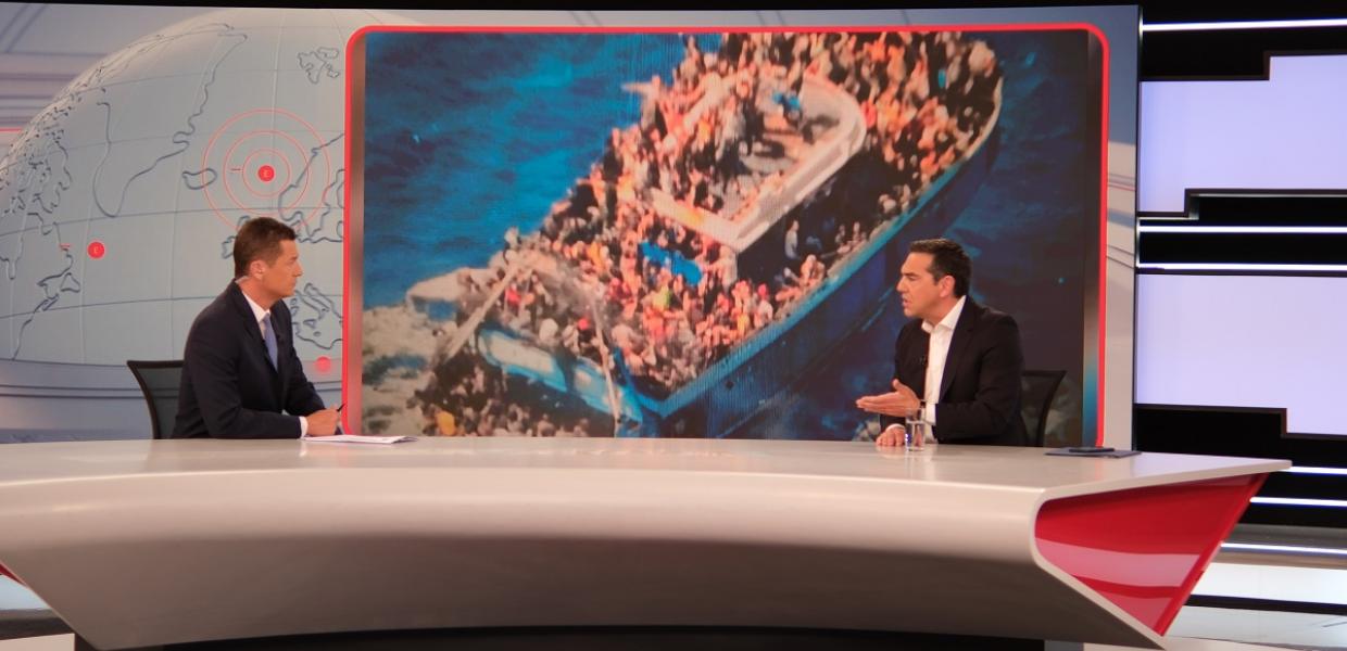 Αλέξης Τσίπρας και Αντώνης Σρόιτερ