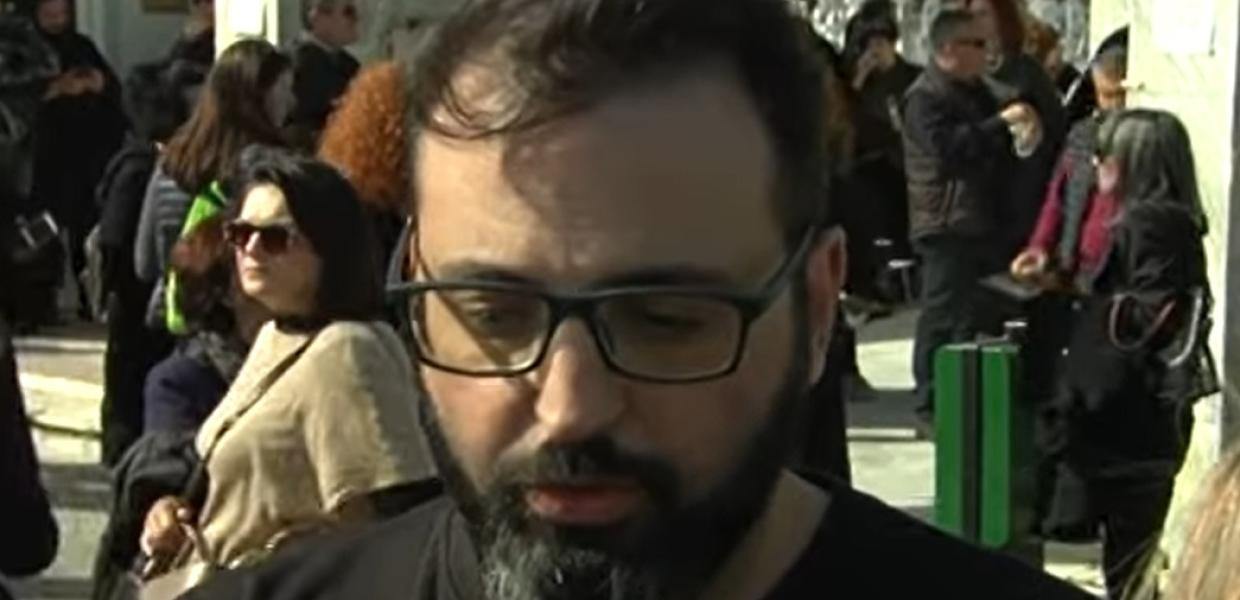 Ο Βαγγέλης Βλάχος