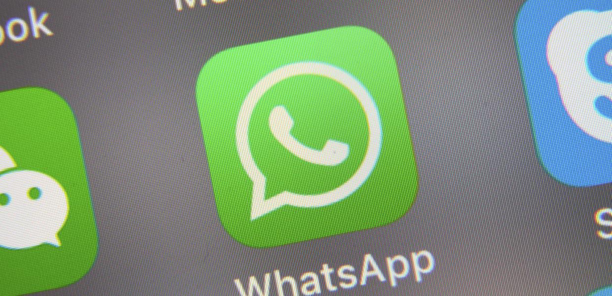 Το εικονίδιο του Whatsapp σε οθόνη κινητού