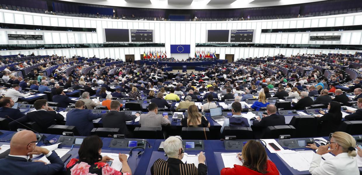 Ευρωβουλευτές στο Ευρωπαϊκό Κοινοβούλιο