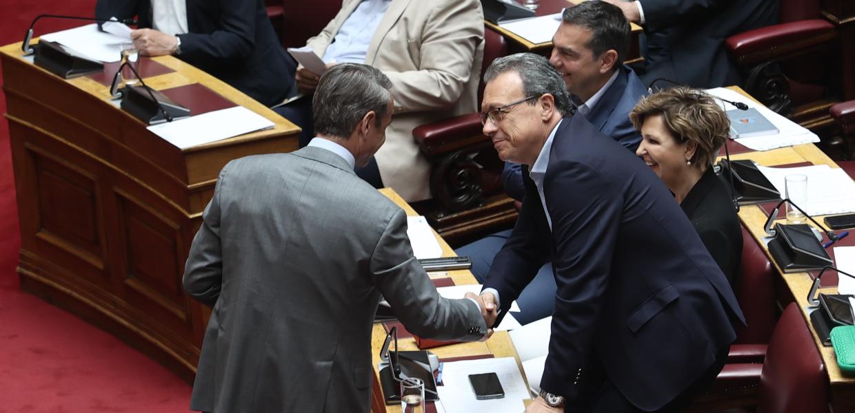 Κυριάκος Μητσοτάκης και Σωκράτης Φάμελλος