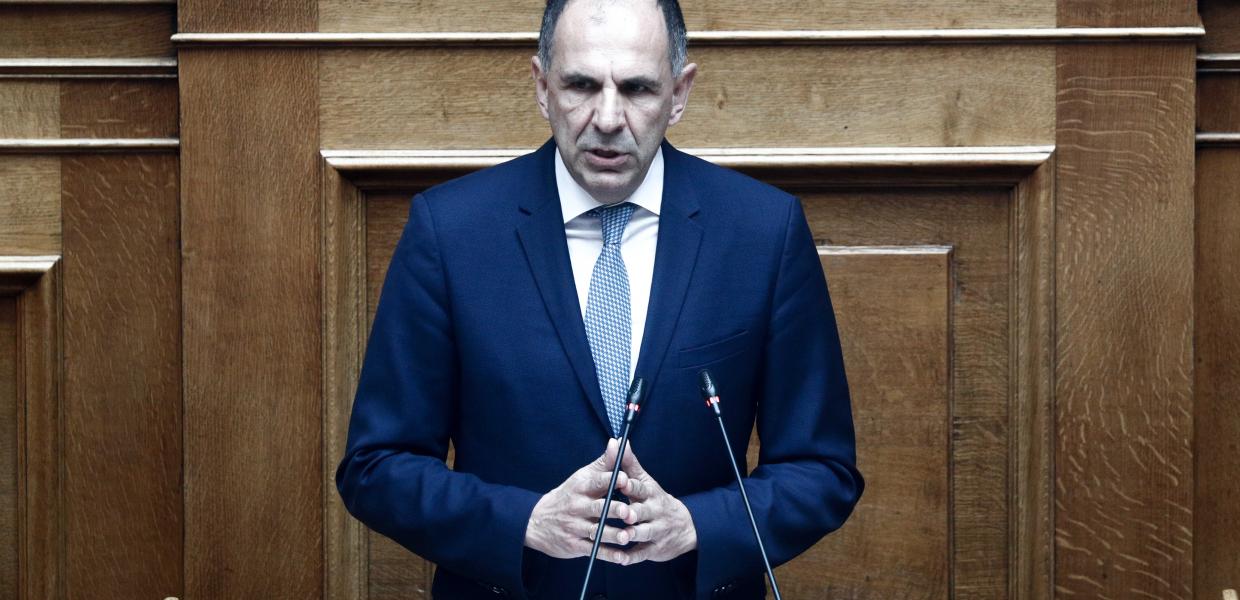 Ο Γιώργος Γεραπετρίτης στη Βουλή