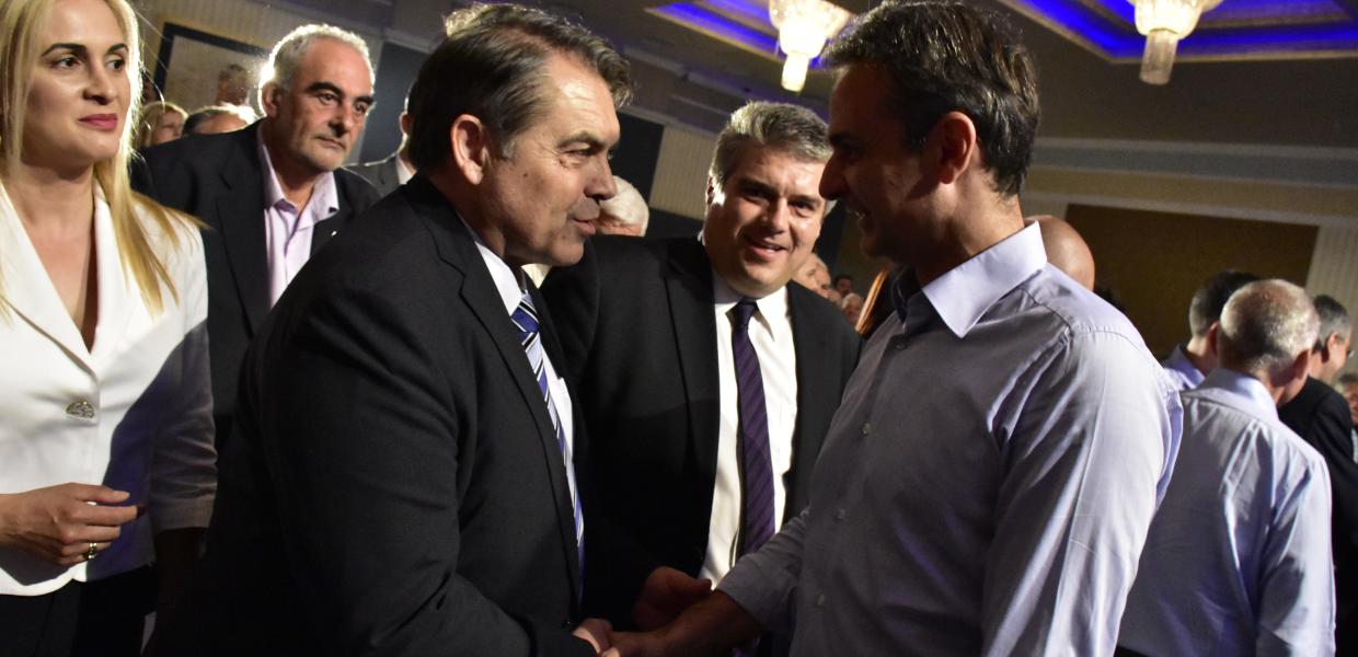 Δημήτρης Καμπόσος Κυριάκος Μητσοτάκης