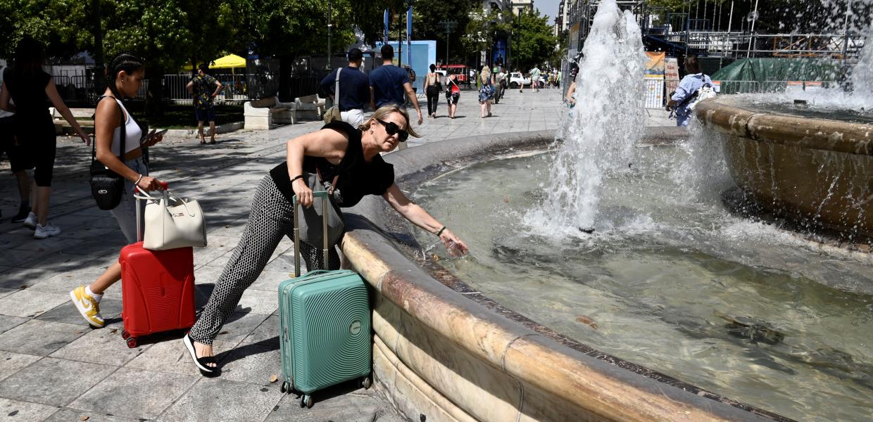 καύσωνας ζέστη καιρός καλοκαίρι