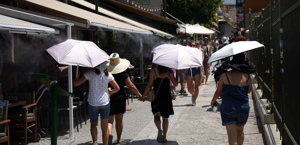 καύσωνας ζέστη καιρός καλοκαίρι