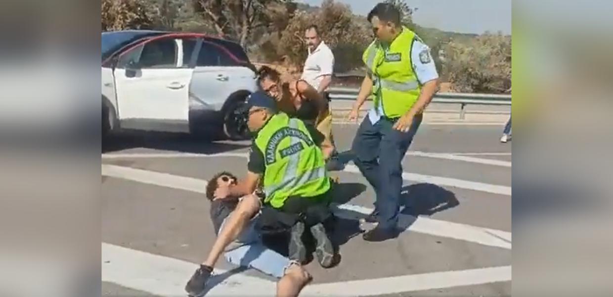 Μάνδρα αστυνομία