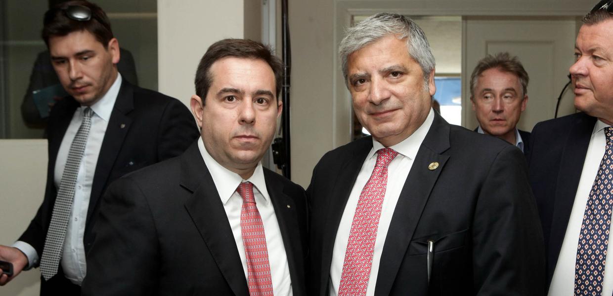 Ο Νότης Μηταράκης και ο Γιώργος Πατούλης