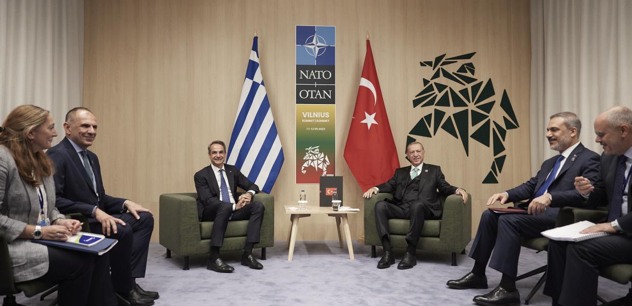 Μητσοτάκης - Ερντογαν