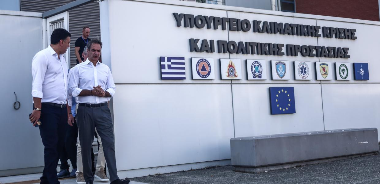 Ο Βασίλης Κικίλιας και ο Κυριάκος Μητσοτάκης