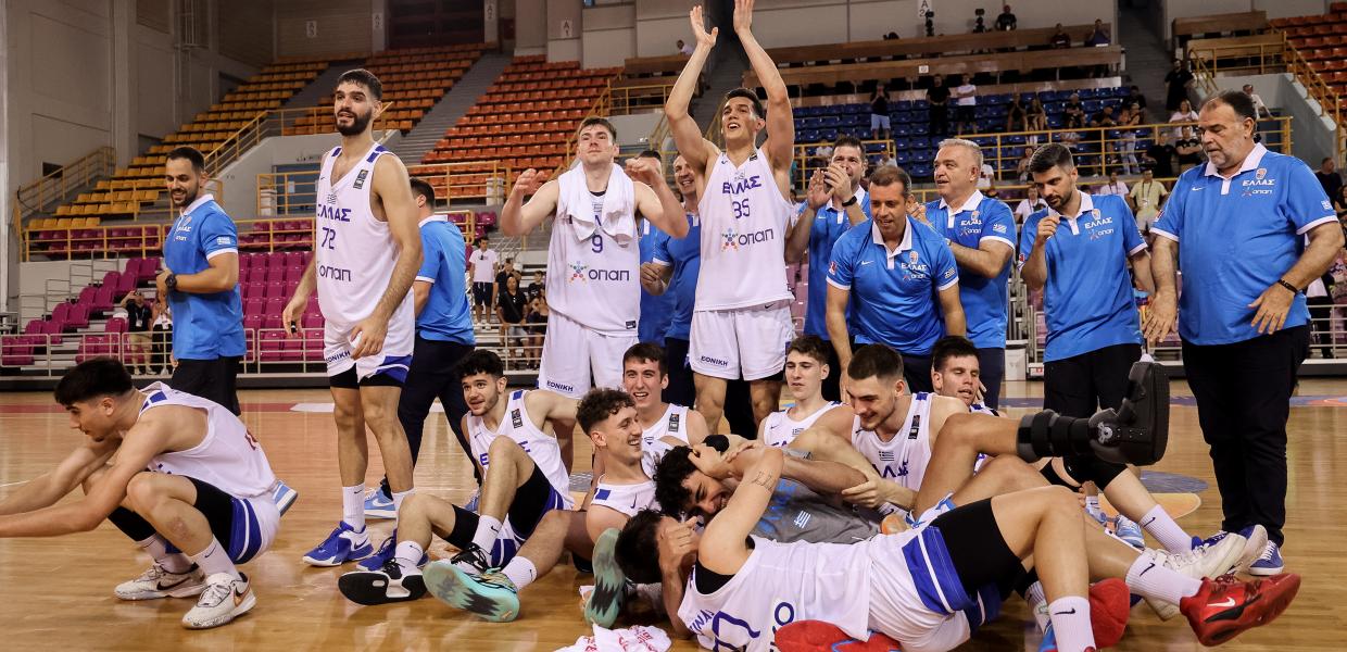 ΜΠΑΣΚΕΤ εθνική Νέων Ανδρών