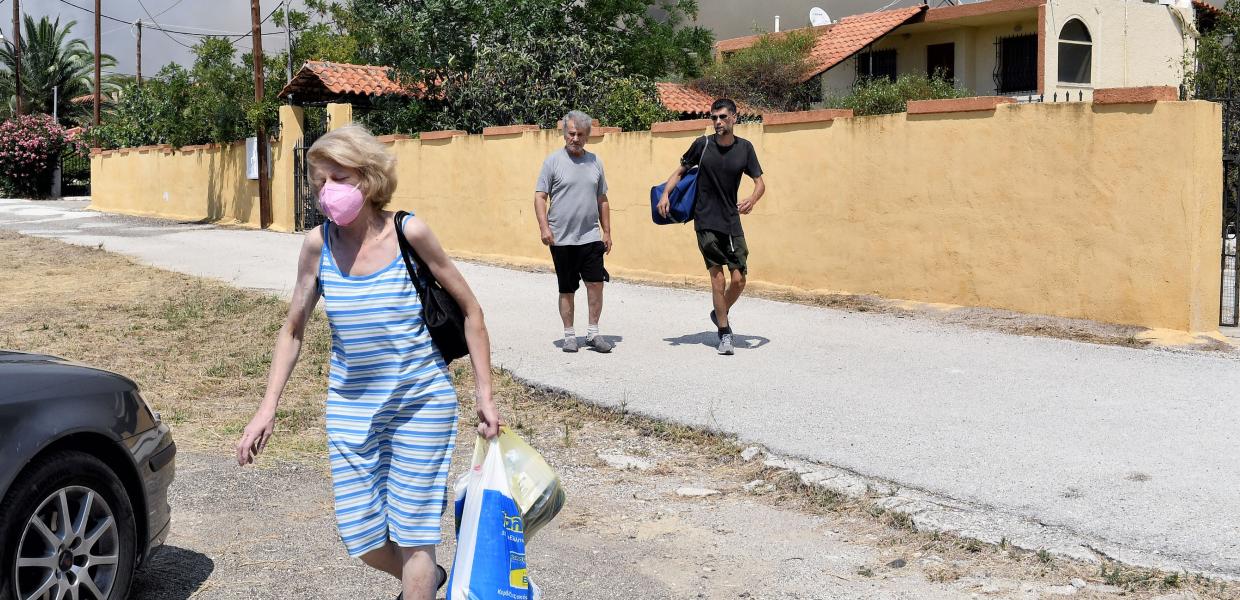 Πυρκαγιά φωτιά Λουτράκι