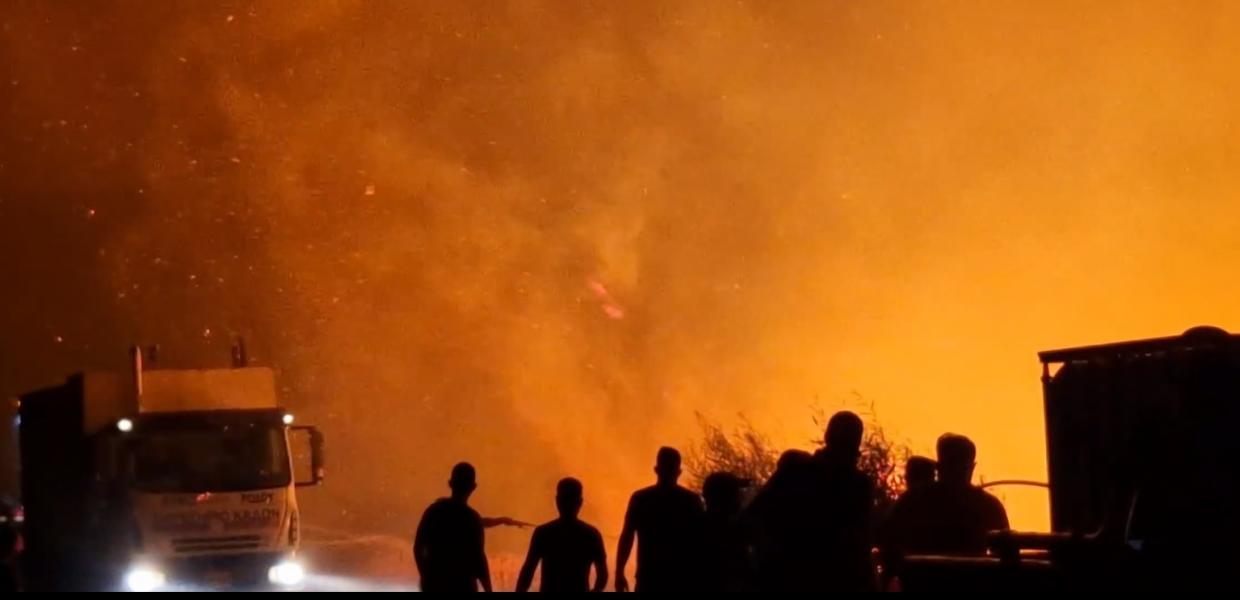 Φωτιά στη Ρόδο