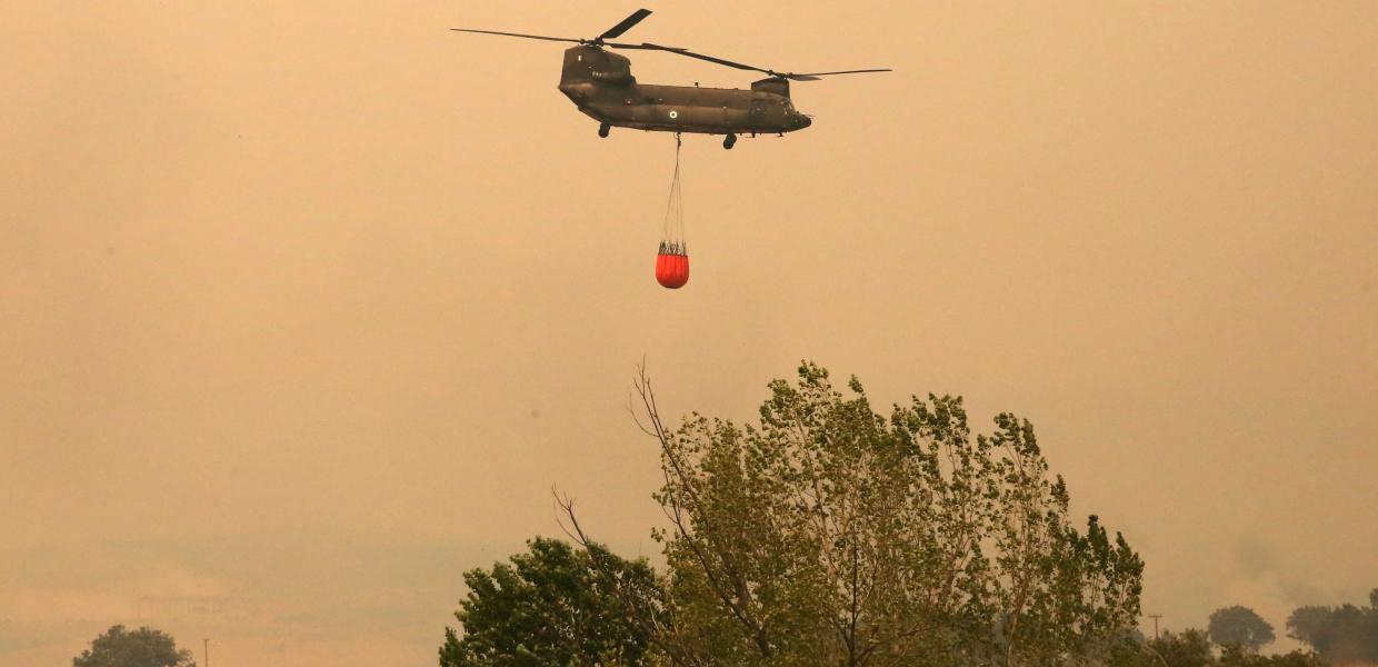 ΠΥΡΚΑΓΙΑ ΕΛΙΚΟΠΤΕΡΟ CHINOOK
