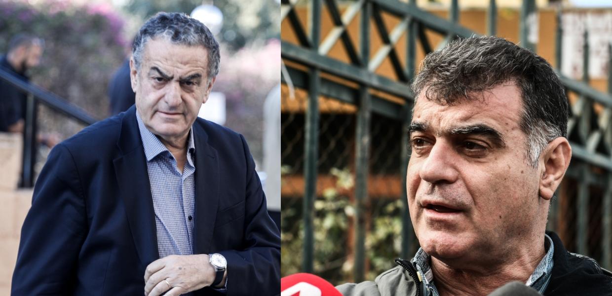Ο Χαράλαμπος Αθανασίου και ο Κώστας Βαξεβάνης