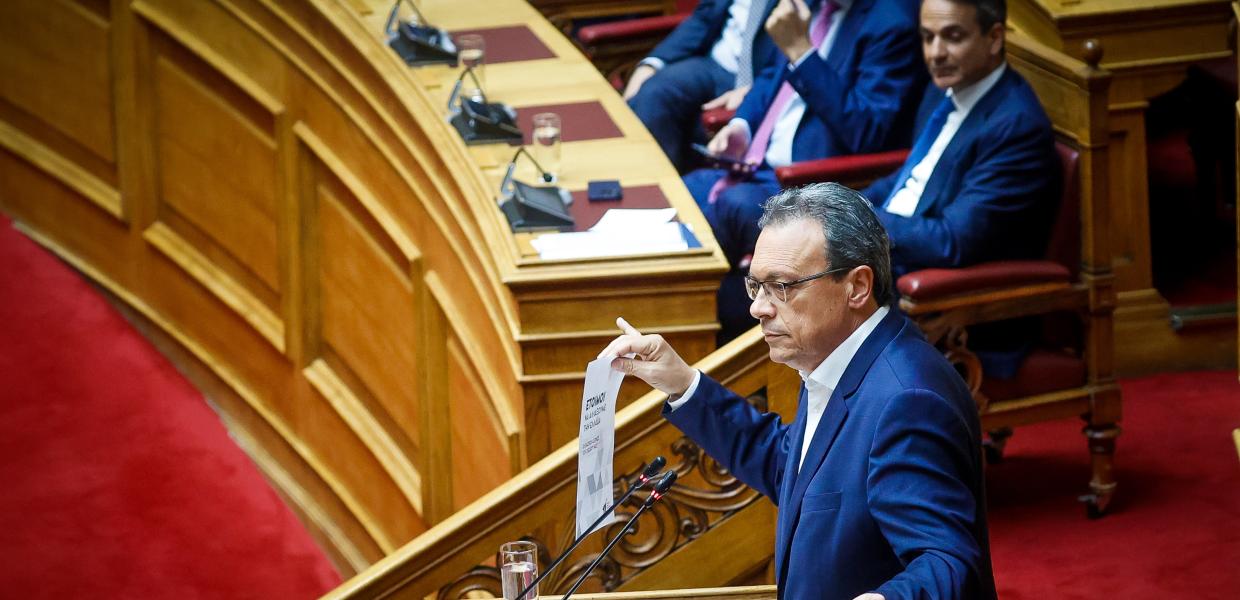 Π Σωκράτης Φάμελλος στη Βουλή